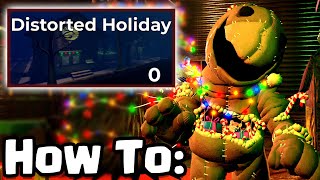 HOW TO ESCAPE Piggy DISTORTED HOLIDAY Paranormal Pigmas🐷🎅 [upl. by Einnim967]