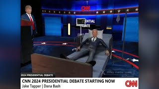 AI meme video shows how CNN would ‘love to conduct’ presidential debate [upl. by Nalyt55]