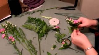 How to Make a Corsage Homework video [upl. by Skipton]