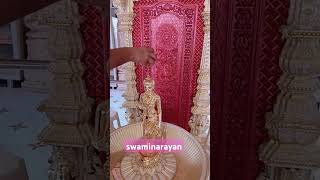 swaminarayan mandir jaha gold murtillove songviralvideo hviralshort devotionalsong facts [upl. by Ecined]