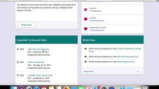 Naviance  Post Secondary Goal [upl. by Nonnaer]