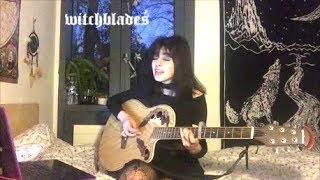 lil peep amp lil tracy  witchblades acoustic cover  rip peep xx [upl. by Ayatahs478]