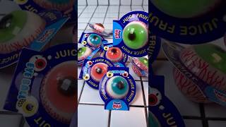 Eyeball juicy fruit gummy jelly food mukbang [upl. by Edison]