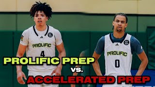 Tyran Stokes amp Mikey Lewis GO TO WORK Prolific Prep vs Accelerated Prep [upl. by Erasmus404]