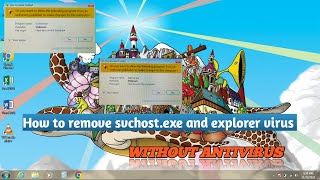 svchostexe and explorerexe virus removalTamil [upl. by Elleved310]