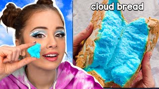 I tried baking VIRAL TIK TOK Cloud Bread [upl. by Luar]