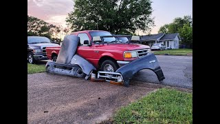 97 Ford ranger front end swap [upl. by Kipton311]