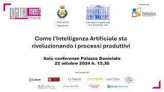 Come lintelligenza artificiale sta rivoluzionando i processi produttivi [upl. by Beker]