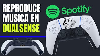 El MANDO DUALSENSE de PS5 VIBRA al RITMO de las CANCIONES en SPOTIFY [upl. by Schellens834]