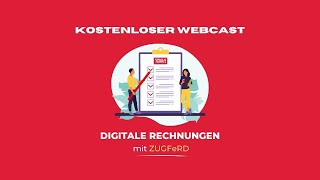 Webcast Digitale Rechnungen mit ZUGFeRD  TEAM GmbH [upl. by Jan11]