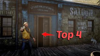 All The HIDDEN Interaction With Outlaws In Van Horn Saloon Hidden Dialogues  RDR2 [upl. by Kiker214]