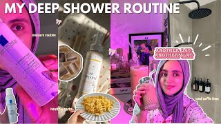 MY DEEP SHOWER ROUTINE FOR BACK TO SCHOOL  اساسيات ✨  نصائح  وصفة سهلة للتلاميذ 😌🌸 [upl. by Hanselka]