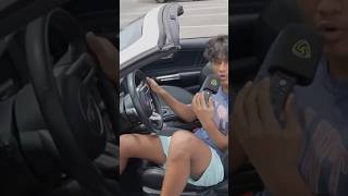 Kid drives 100000 car🤬 shorts asmr [upl. by Notac]