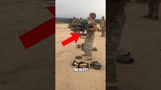 Marine Shoots Two Light Machine Guns At The Same Time [upl. by Retswerb479]