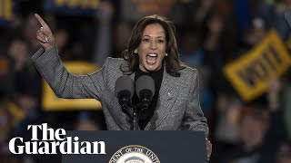 Kamala Harris delivers closing argument on the National Mall in Washington – watch live [upl. by Omle]