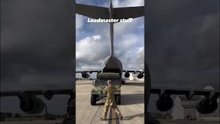 Loadmaster stuff C17 engine running onload [upl. by Livingston]