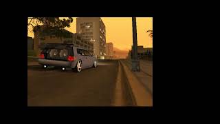 El Auto al piso a las 5 de la mañana  Saturado  Gta San Andreas SAMP [upl. by Oikim]