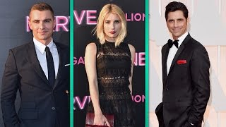 Emma Roberts Teases Taylor Lautner or John Stamos Will Be Her Love Interest on Scream Queens [upl. by Cinnamon]