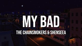 The Chainsmokers amp Shenseea  My Bad lyrics [upl. by Ewens]