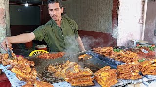 Red Tawa Fish Fry Recipe  Karkhano Market Tawa Machli  Huge Tawa Fish Peshawar  Fried Machli [upl. by Moss274]