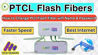 PTCL Flash Fiber  How to setup Ptcl Wifi Router  Best Fastest Internet in Pakistan [upl. by Biddie]