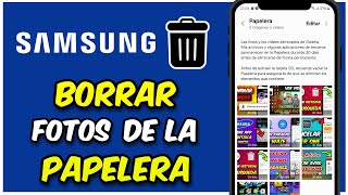 Como Vaciar la Papelera en tu Celular Samsung  Guía Rápida [upl. by Suoivatram]