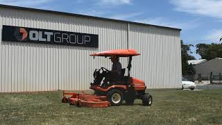 Kubota F3690 Out Front Mower Side Discharge [upl. by Valoniah]