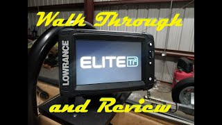 Lowrance Elite Ti2 Review and Tutorial [upl. by Cocks940]