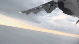 Finnair NORRA ATR 72500 takeoff Vilnius VNO [upl. by Firahs]