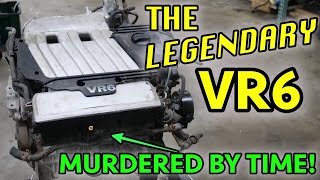 I FINALLY TEARDOWN A VR6 Volkswagens CRAZY Engine Idea From The 90s Was A HUGE SUCCESS [upl. by Milford813]