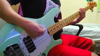 The Red Jumpsuit Apparatus  Face Down Bass Cover [upl. by Dinnage89]