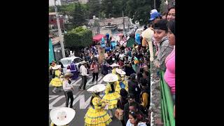 Gigantes charras y charros por las calles de la Magdalena Contreras CDMX 2024 [upl. by Hirschfeld]