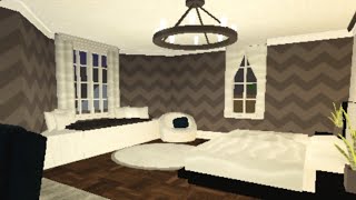 Bedroom design in bloxburg roblox bloxburg house design bedroom modern [upl. by Adin]