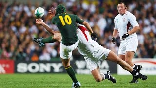 RWC 2003 top moment No13 Moody chargedown Greenwood try v SA [upl. by Tessler]