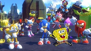 O FINAL PERFEITO  BoB Esponja no Sonic Forces [upl. by Tiler264]