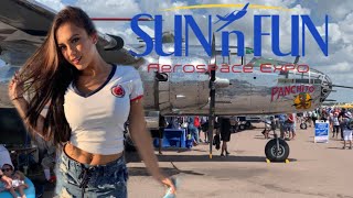 Sun n Fun 2023 Aerospace Expo Aviation Event Walk Through Lakeland Florida [upl. by Gunning]