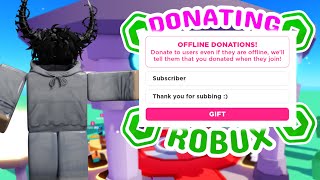 🔴 PLS DONATE LIVE  GIVING ROBUX TO VIEWERS Roblox Giveaway 💰 [upl. by Alage]