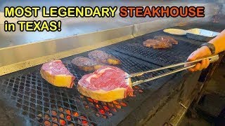 The MOST LEGENDARY Steakhouse in Texas is in a TINY Town of 161 People  Foods to Eat Before You Die [upl. by Khalil147]