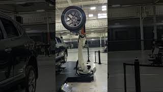 Robot Tire Changer Coming To A Tire Store Near You [upl. by Anawk862]