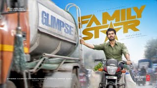 Family Star Glimpse  Vijay Deverakonda Mrunal Thakur  Parasuram  Dil Raju  Sankrathi 2024 [upl. by Ardeid]