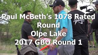 McBeast Micd Up  Paul McBeths 1078 Rated 2017 GBO Round 1 [upl. by Safir]