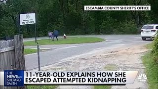 11yearold explains how she escaped attempted kidnapping [upl. by Wadleigh]