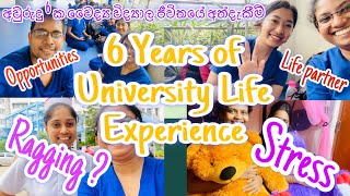 6 years of University life in Sri Lanka Educationlearning opportunities Life Medicine 🩺 [upl. by Wolford]