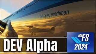 MICROSOFT FLIGHT SIMULATOR  DEV ALPHA  MORE [upl. by Dnesnwot]