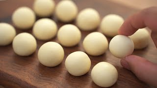 Milk Balls Dessert in 5 Minutes Only 2 Ingredient [upl. by Darrell668]