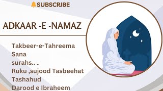 namaz steps with tarjuma [upl. by Aissyla]