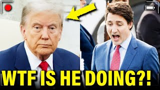 LEAK Trump Threatens ALL OF CANADA in Private Meet [upl. by Yttel379]