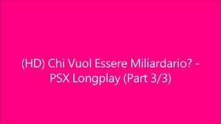 HD Chi Vuol Essere Miliardario  PSX Longplay Part 33 [upl. by Jeff]