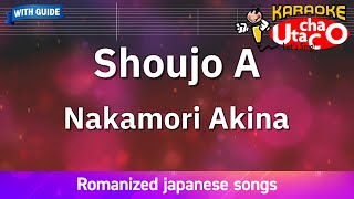 Shoujo A – Nakamori Akina Romaji Karaoke with guide [upl. by Alac]