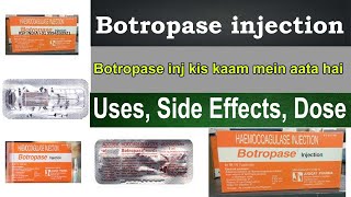 Botropase injection  Botropase injection uses in hindi  Botropase injection kis kaam mein aata hai [upl. by Arihas587]